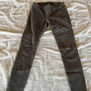 Harper Gray Skinny Jeans, Size 25